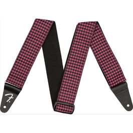 Correa Fender Houndstooth 0709-056 Rosa