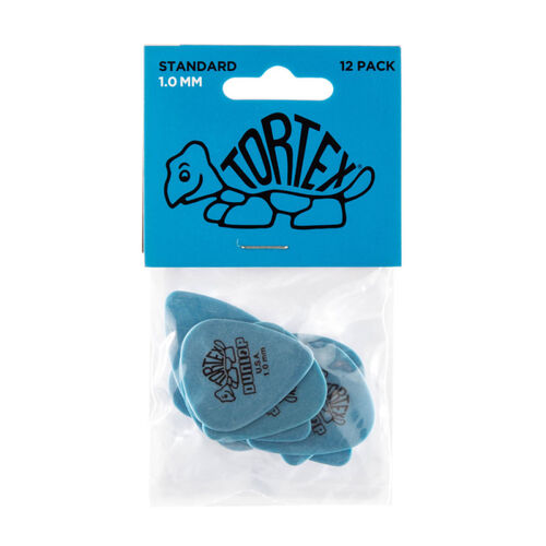 Bolsa 12 Púas Dunlop 418P-100 Tortex Standard 1,00mm