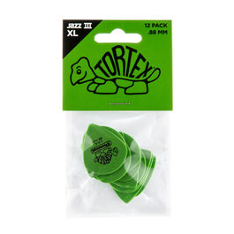 Bolsa 12 Púas Dunlop 498P-088 Tortex Jazz III Xl 0,88mm