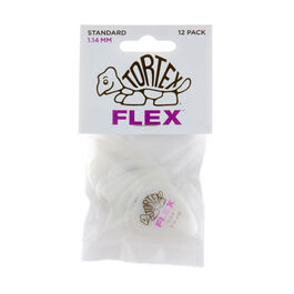 Bolsa 12 Púas Dunlop 428P-114 Tortex Flex Standard 1,14mm
