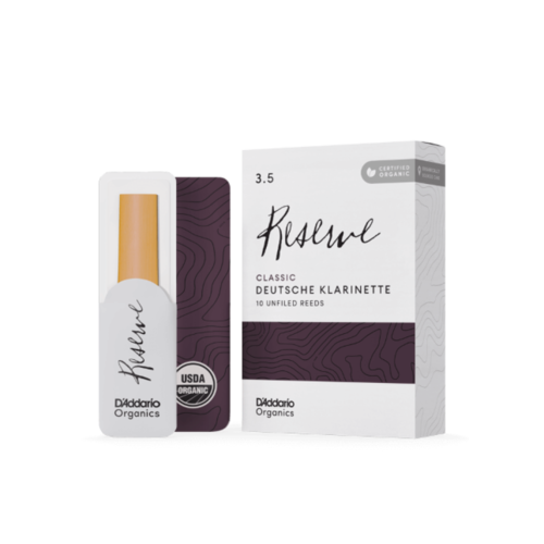 Caja 10 Cañas Clarinete Classic Rico Reserve 2½