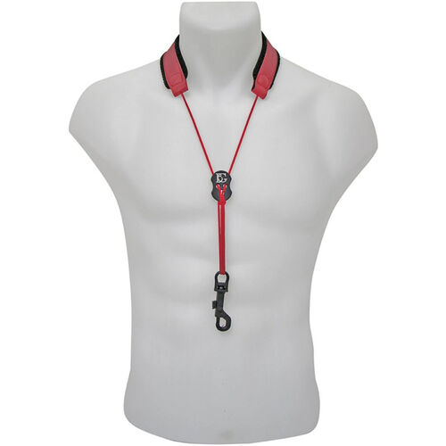 Cordón Saxo BG S-29SH Acolchado Cuero Rojo