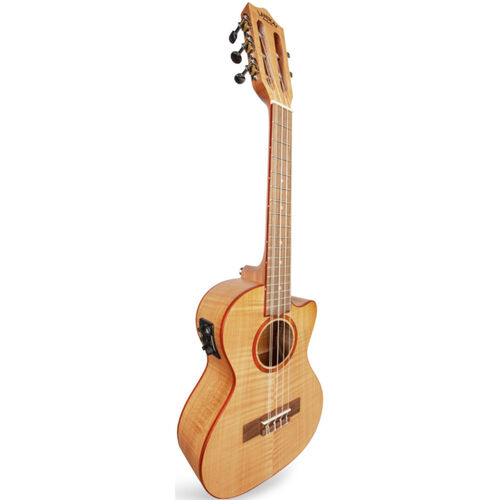Ukelele Tenor Lanikai FM-5CET Flame Maple Electrificado 5 Cuerdas Ukelele Tenor Lanikai FM-5CET Flame Maple Electrificado 5 Cuerdas