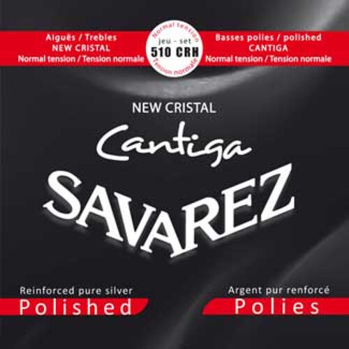 Juego Savarez Clásica New Cristal Cantiga Roja 510-CRH