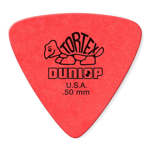 Bolsa 72 Púas Dunlop 431R-050 Tortex Triangle 0,50mm