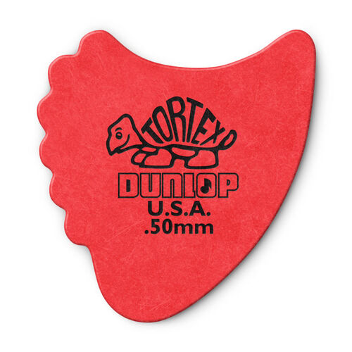 Bolsa 72 Púas Dunlop 414R-050 Tortex Fins 0,50mm