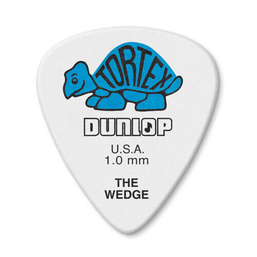 Bolsa 72 Púas Dunlop 424R-100 Tortex Wedge 1,00mm