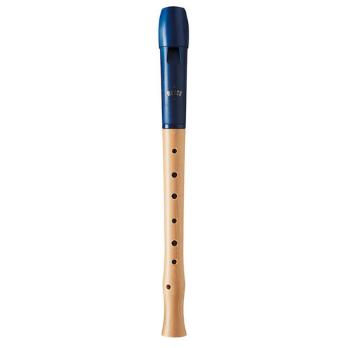 Flauta Moeck Soprano Flauto1 Plus 1024 Mixta Digitación Barroca