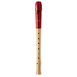 Flauta Moeck Soprano Flauto1 Plus 1020 Mixta Digitación Alemana