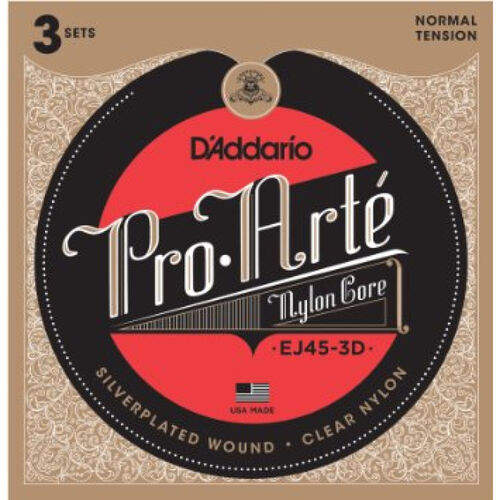 Juego D'Addario Tensión Normal Clásica EJ-45-3D