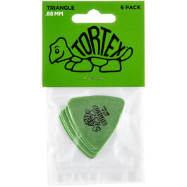 Bolsa 6 Púas Dunlop 431P-088 Tortex Triangle 0,88mm Pickers