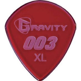Púa Gravity 003 Jazz3XL 1,5mm Master Roja G003XM