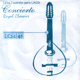 Cuerda 4ª Laud Royal Classics Concierto LC-24
