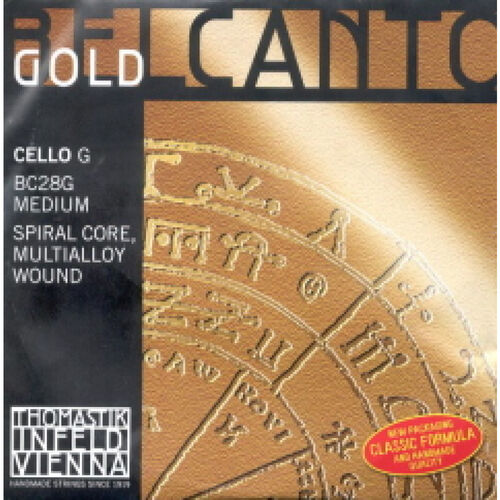 Cuerda 3ª Cello Thomastik Belcanto Gold BC-28G