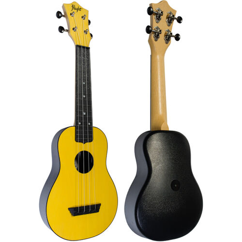 Ukelele Soprano Flight TUS-35YW Travel Amarillo