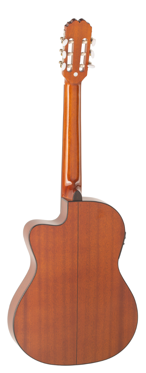Guitarra Admira Málaga Electrificada Cutaway Cuerpo Estrecho Fishman Conservatorio