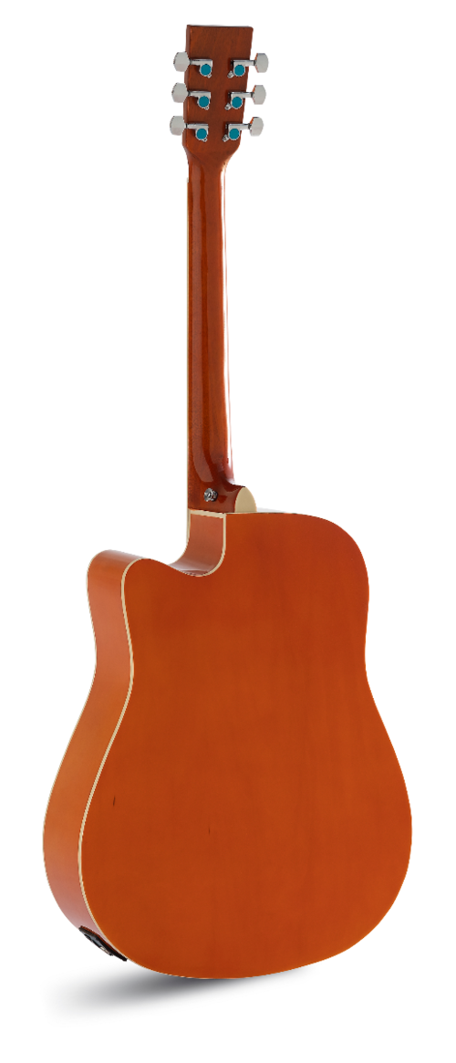 Guitarra Acústica Admira Tennessee Naranja Brillo