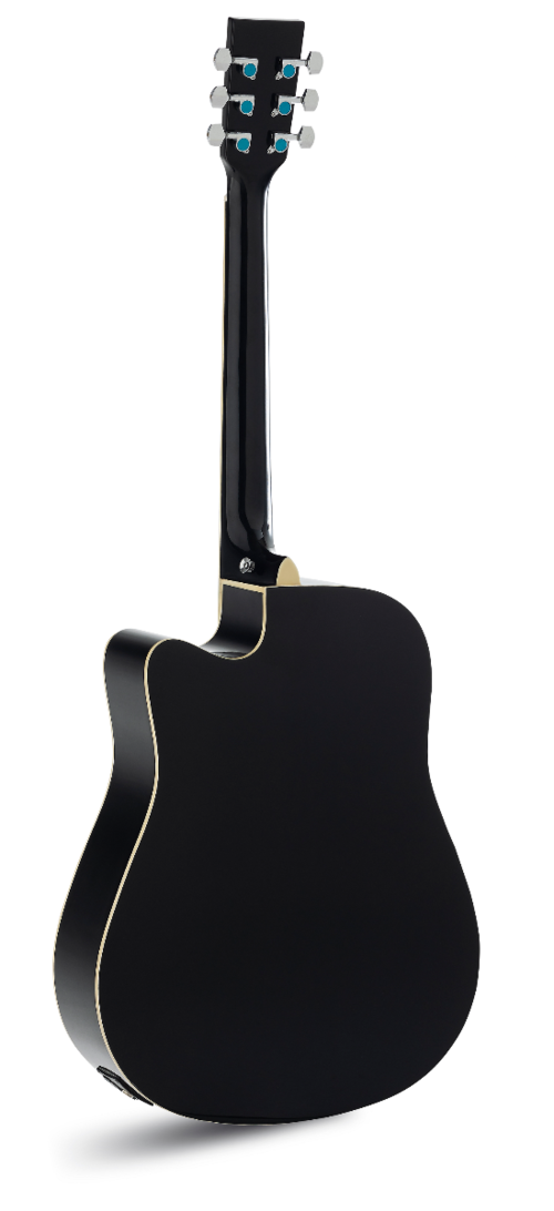Guitarra Acústica Admira Tennessee Negra Brillo