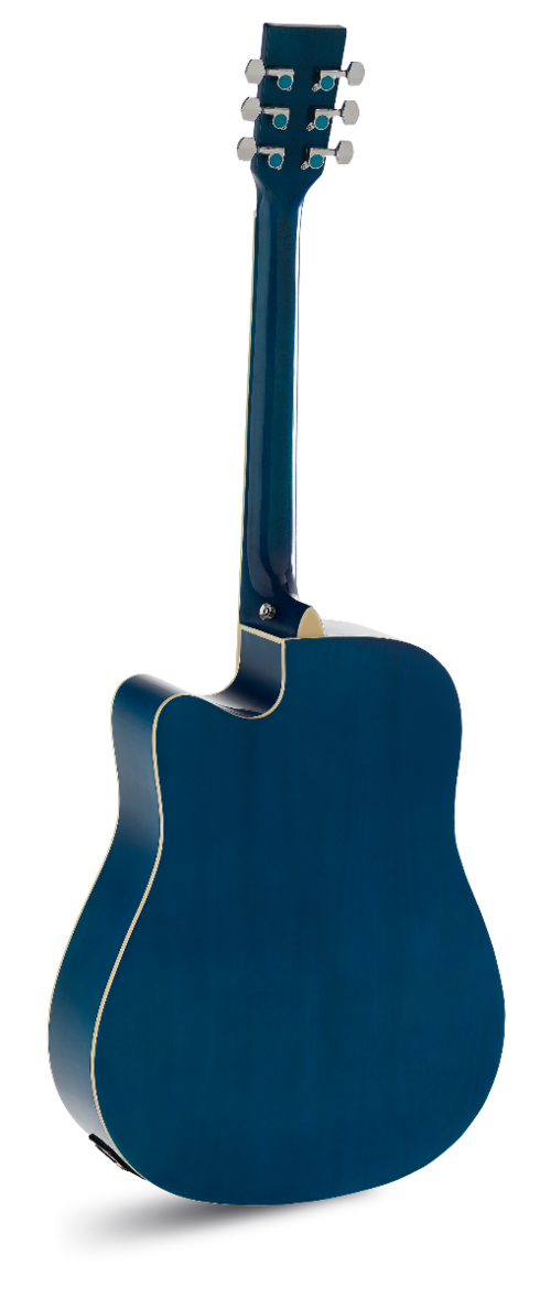 Guitarra Admira Tennessee Azul Satinada Acústica
