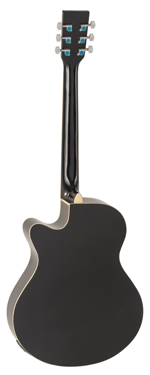 Guitarra Admira Indiana Negra Brillo Acústica