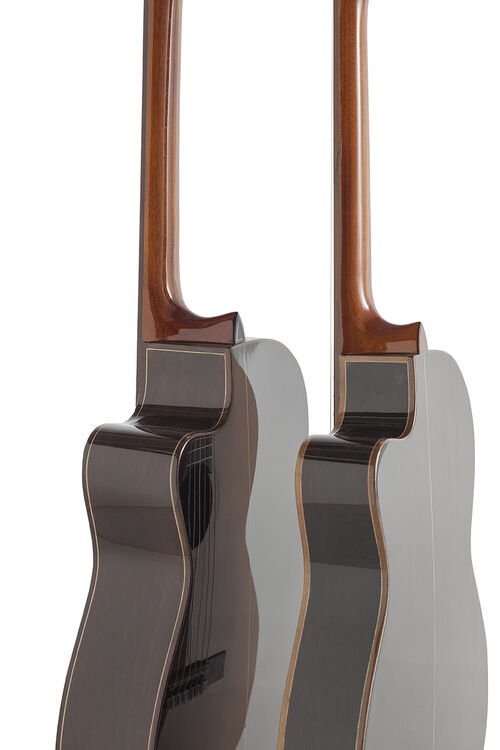 Guitarra Admira Virtuoso Electrificada Fishman Clásica Blend Cuerpo Estrecho Con Cutaway