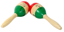 Maracas Ritmo de Madera 7cm