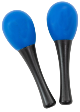 Maracas Ritmo de Plástico 4cm