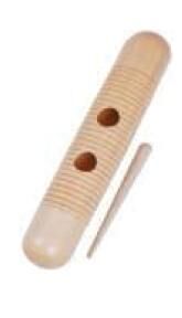 Percusión Escolar Güiro de Madera Ritmo Tw27