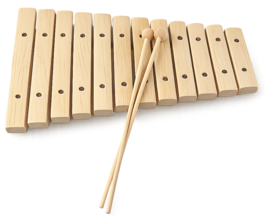 Xilófono de 12 Notas Madera