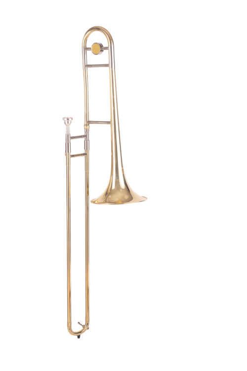 Trombón Tenor Amadeus TT811L Lacado Tubo Ancho Sib
