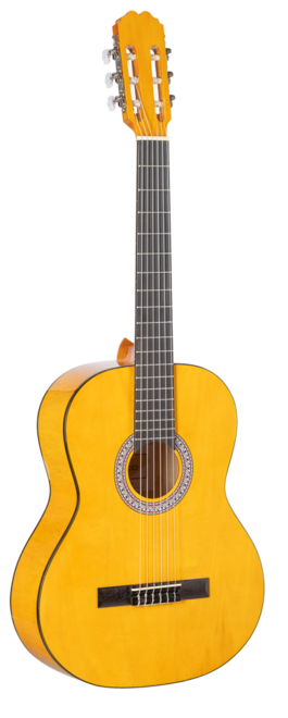 Guitarra Clásica Rocío C16 (3/4) Tamaño Cadete 90 Cms Amarilla