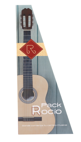 Pack Guitarra Clásica Rocio Rocio 3/4 Natural