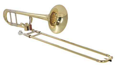 Trombn Sib/Fa Courtois AC421BHRA-1-O Lacado Gold Brass