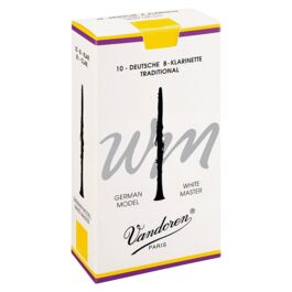 Caña Vandoren Alemanas White Master Tradicional Clarinete Sib 4½ (CR1645T)