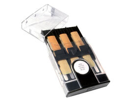 Portacaña Vandoren Higrométrico para 6 Caña Vandoren de Clarinete/Requinto/Saxo Soprano/Alto (HRC10)