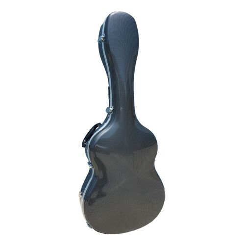 Estuche guitarra clsica ABS Rapsody Armonia Negro 3D brillante