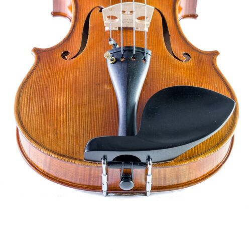 Barbada lateral sobre cordal para viola Guarneri bano para zurdo