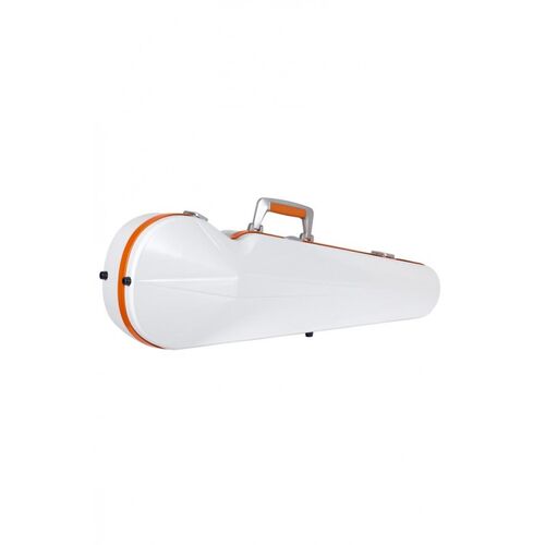 Estuche violín Bam SUP2002XL Ice Suprême Hightech forma Blanco/Naranja 4/4