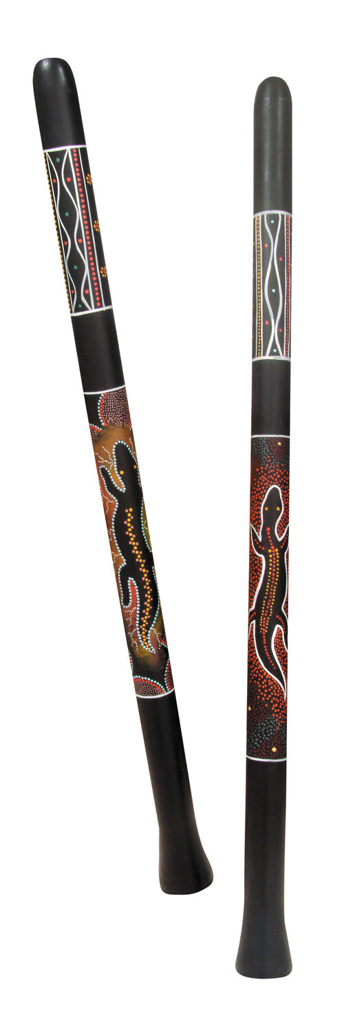 World Percussion Duro Didgeridoos Pequeo (pintado)