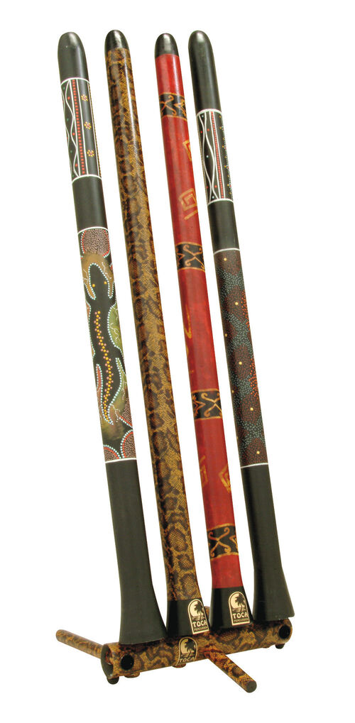 World Percussion Duro Didgeridoos Grande (pintado)