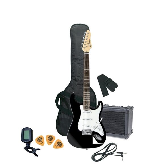 Guitarra Elctrica RC-100 Pack de guitarra Negro