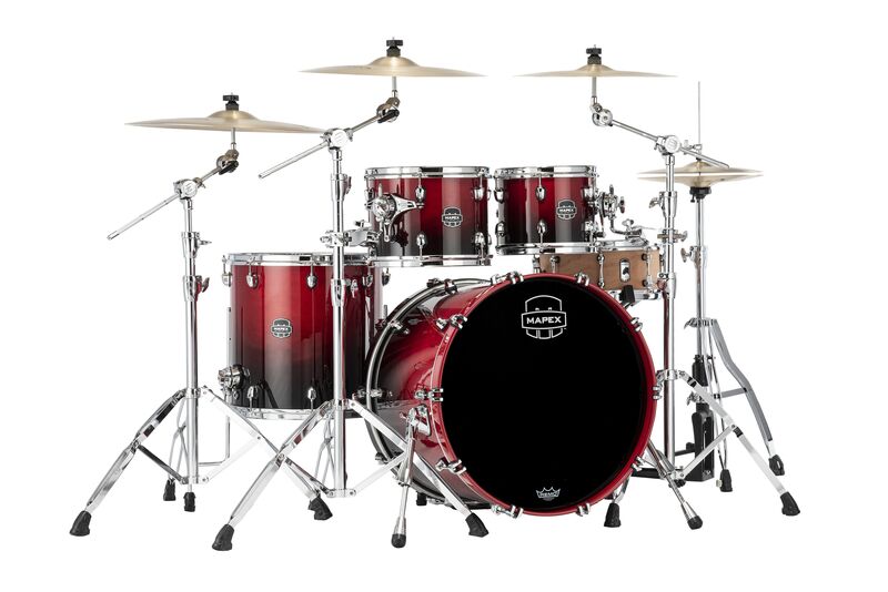 Bateria Mapex Saturn Renew Sr529xrq Scarlet Fade