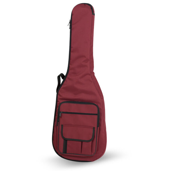 Funda Guitarra Electrica 10mm Pe 32B-E Ortola Rojo