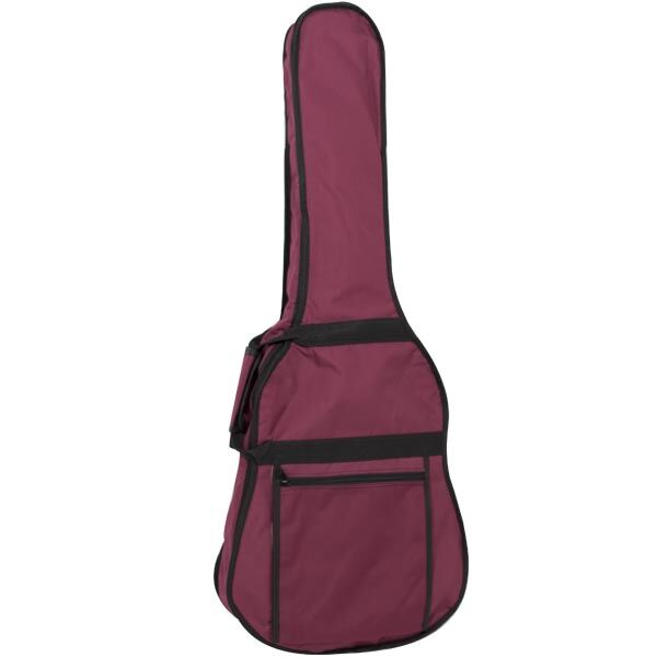 Funda Guitarra Cadete 3/4 23 Mochila sin Logo Ortola Rojo