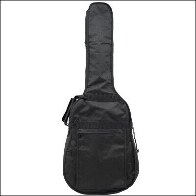 Funda Guitarra Cadete 3/4 23 Mochila con Logo Ortola Negro