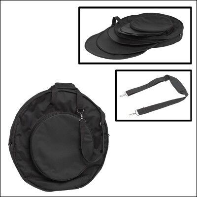 Funda Platos 40 cms (16) con 5 Separadores Cb Ortola Negro