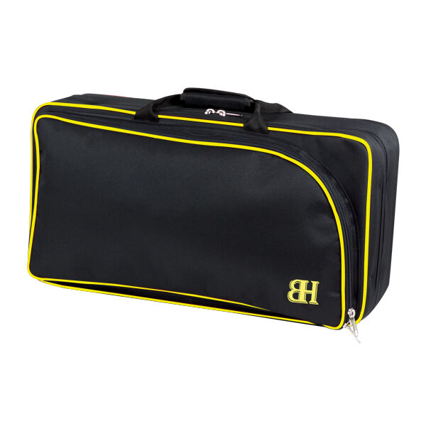 Estuche Oboe + Corno Ingles Hb127 Ortola Negro y Amarillo