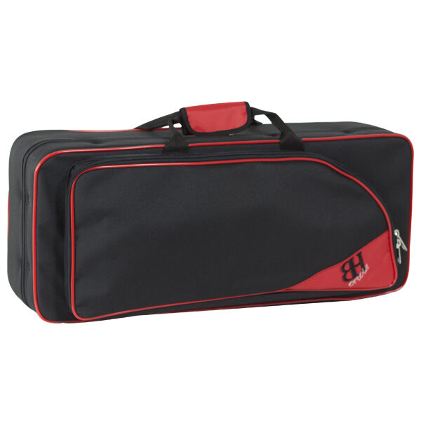 Estuche Saxo Soprano O Sopranino Hb128 Ortola Negro y Rojo