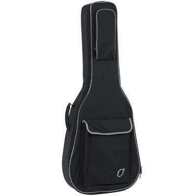 Funda Guitarra Clasica 20mm PE 47 Mochila con Logo Ortola Negro Gris