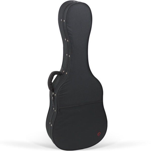 Estuche Guitarra Clasica Styrofoam Ref. Rb620HL Sin Logo Ortola 001 - Negro